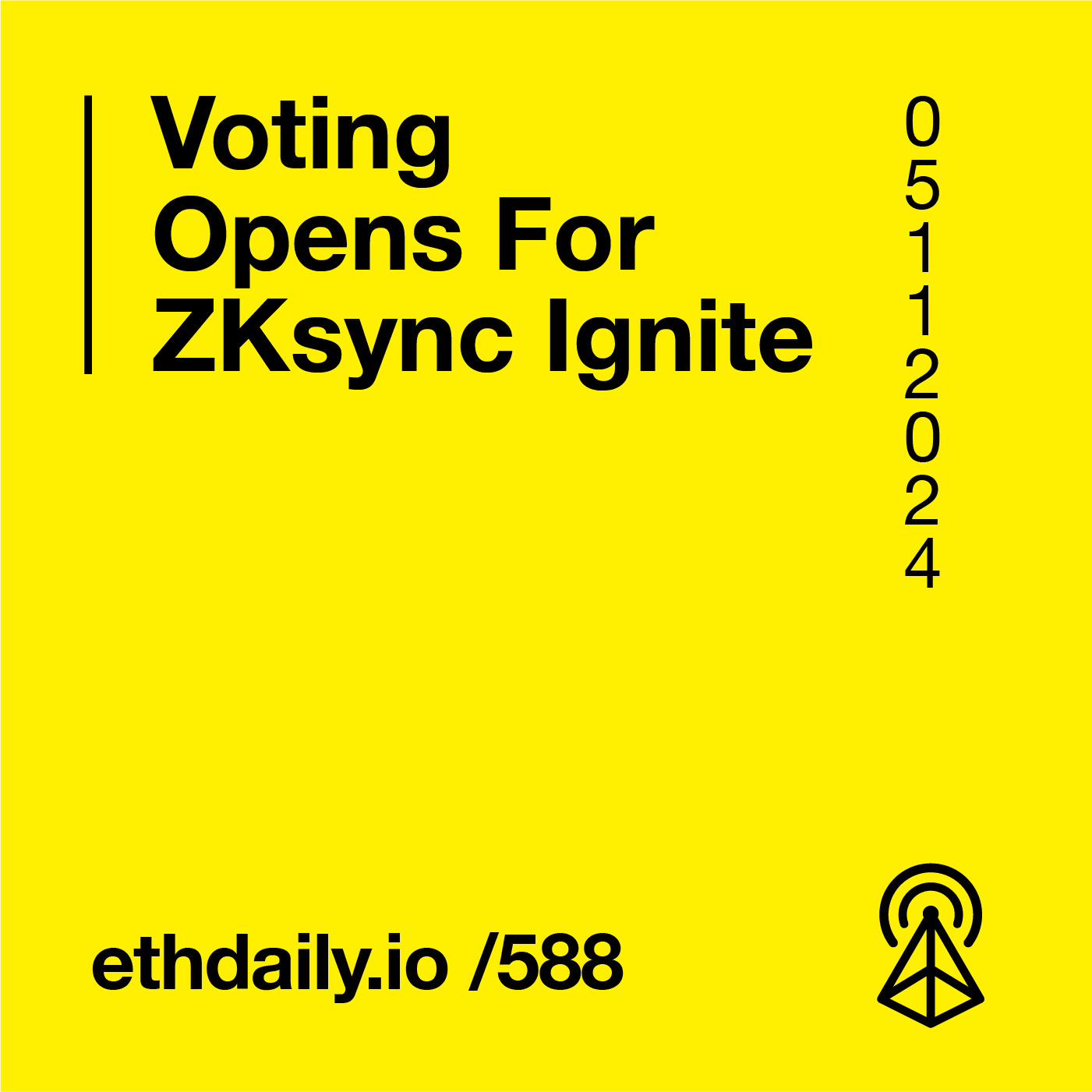 Voting Opens For ZKsync Ignite coverart