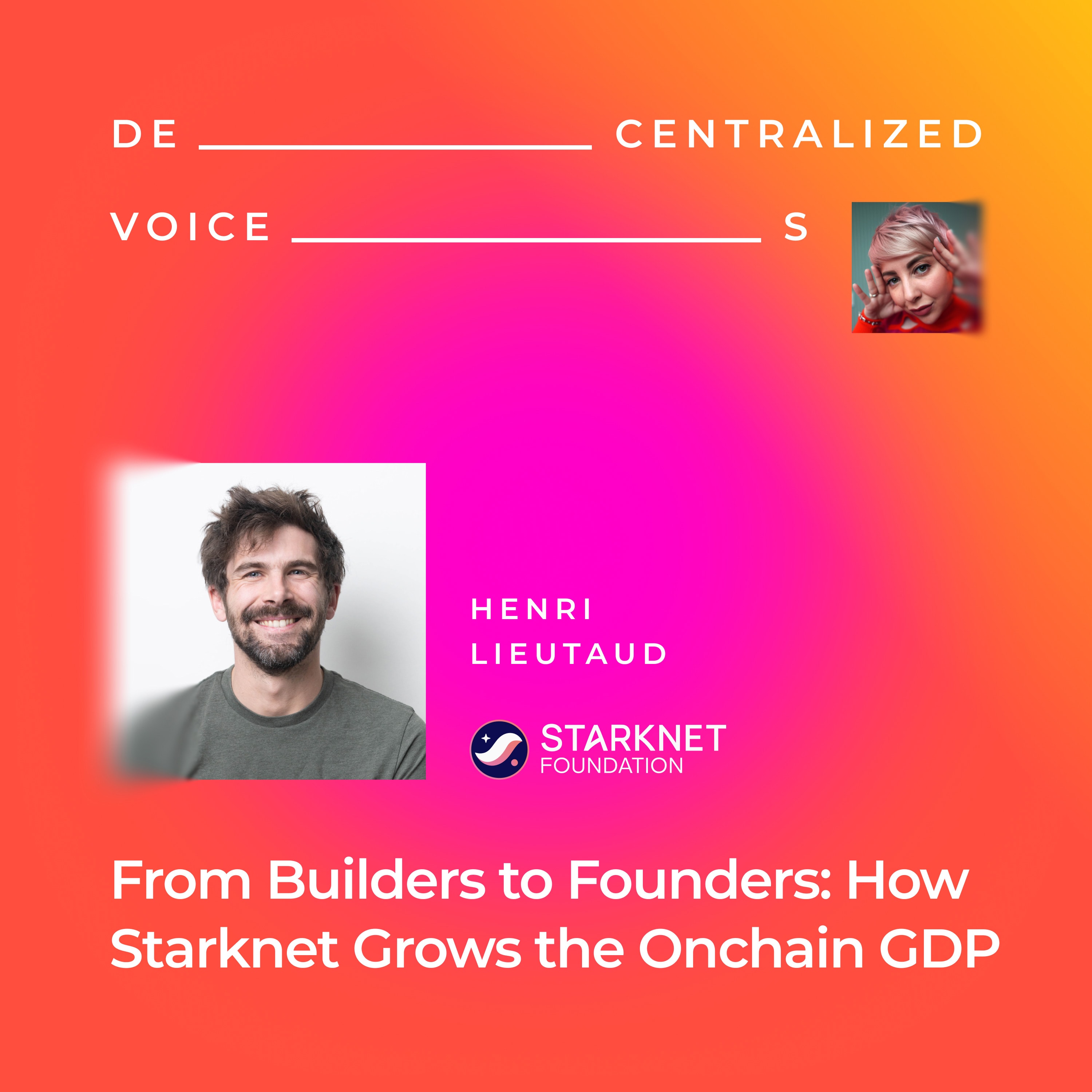Starknet Head of Ecosystem on Web3 Startups, Bitcoin DeFi, Devconnect 2025 coverart