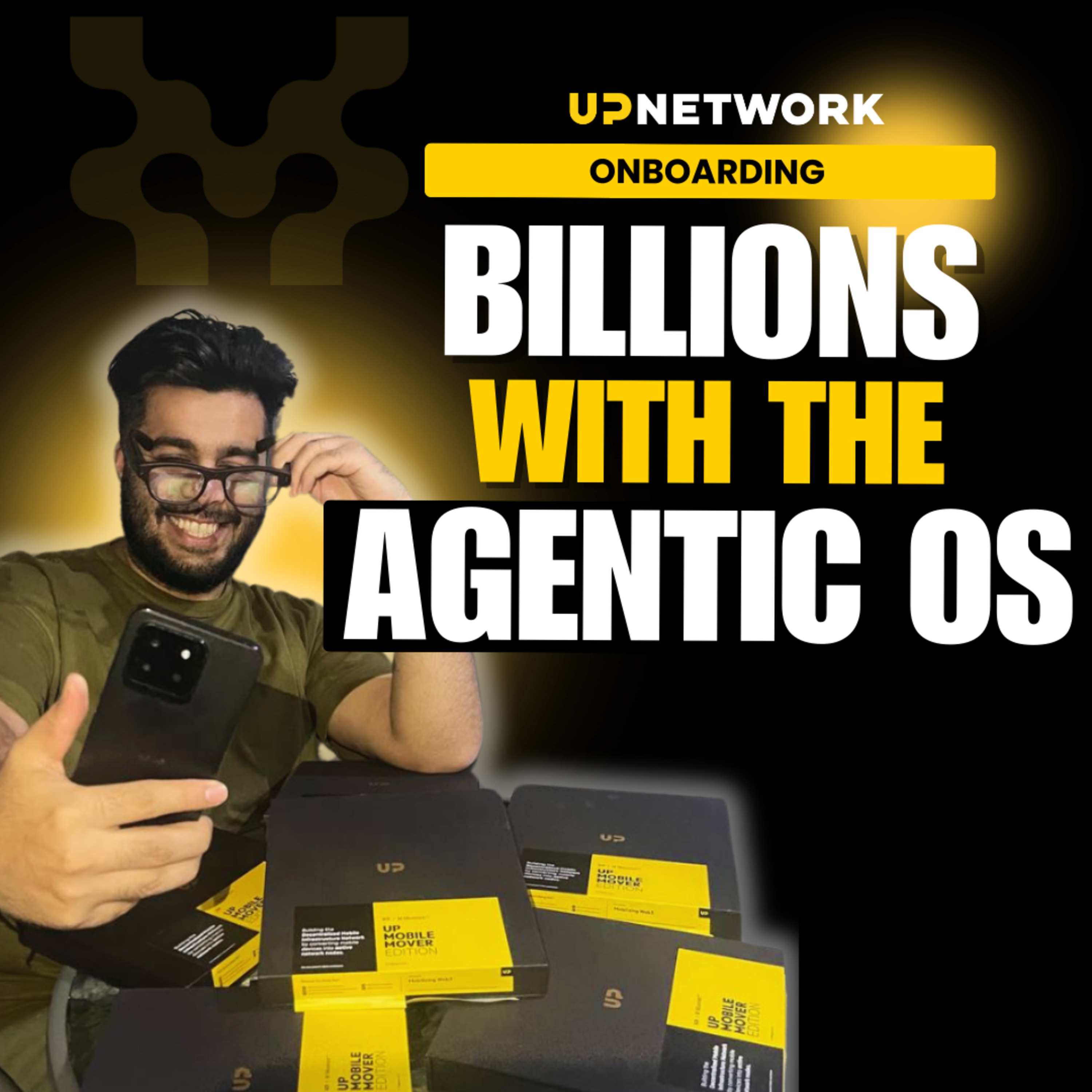 UP Network - Onboarding Billions with the Agentic OS powered by Movement Labs coverart