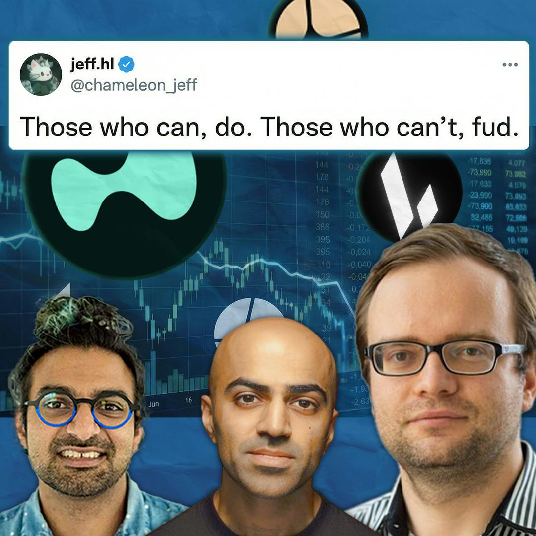 The Chopping Block: Hyperliquid vs. Tarun, ADL Transparency & The Coming Perps Arms Race - Ep. 984 coverart