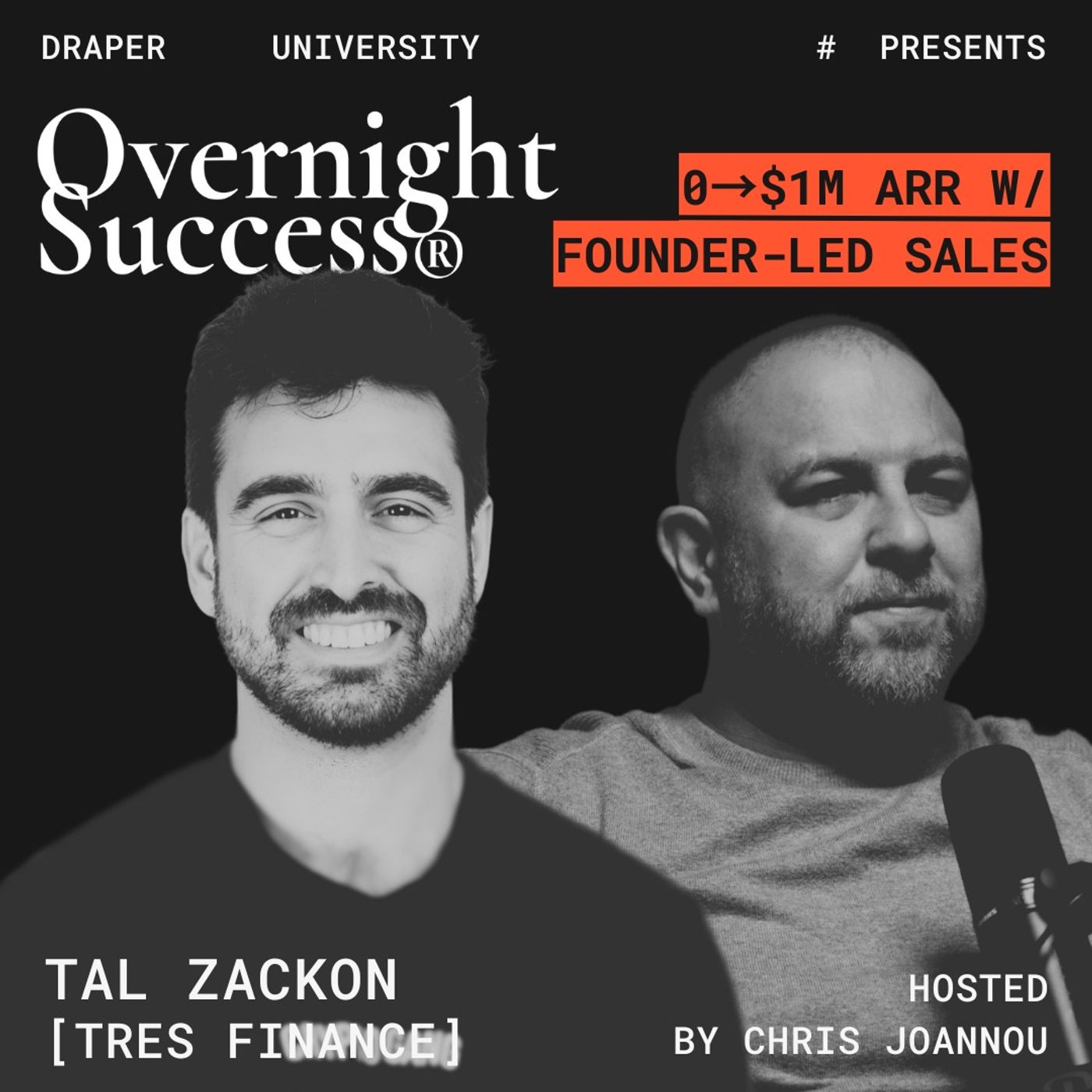 From 0 to $1M ARR w/ Founder-led Sales: Tal Zackon (Co-founder & CEO @ TRES Finance) coverart