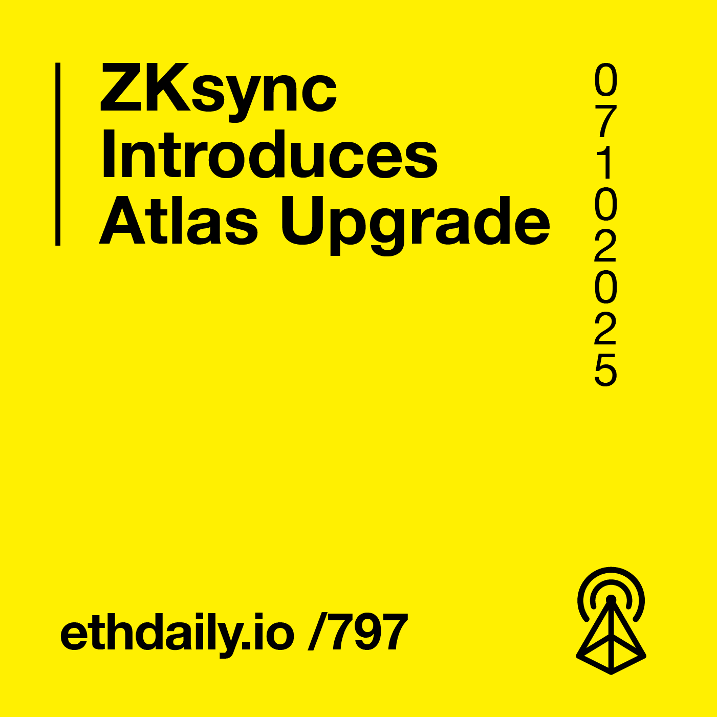 ZKsync Introduces Atlas Upgrade coverart