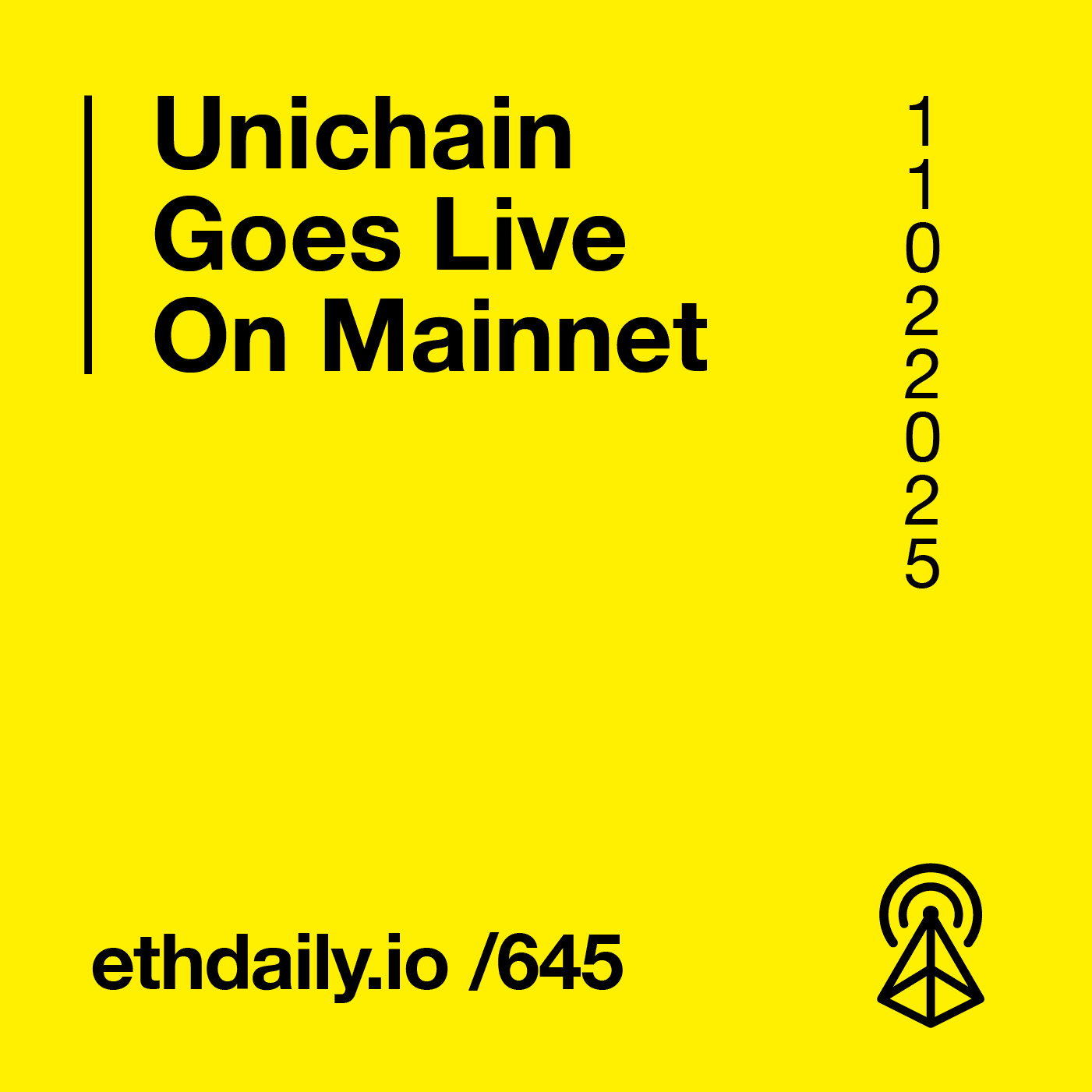 Unichain Goes Live On Mainnet coverart