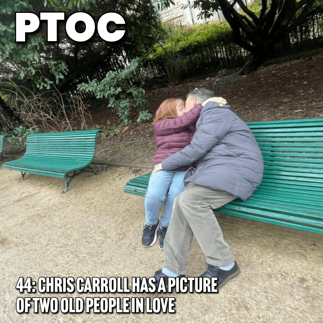 Chris Carroll Has a Picture of Two Old People in Love coverart