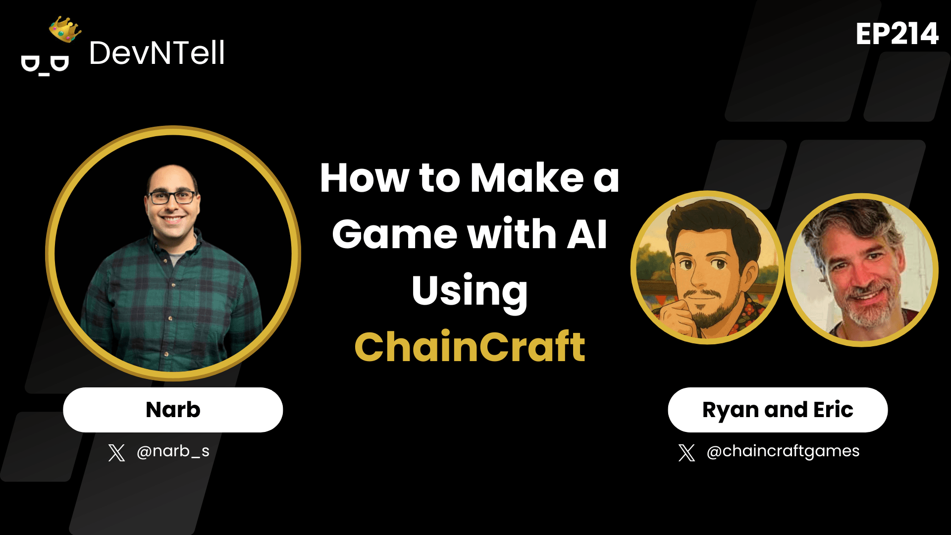 DevNTell - How to Make a Game with AI using ChainCraft coverart