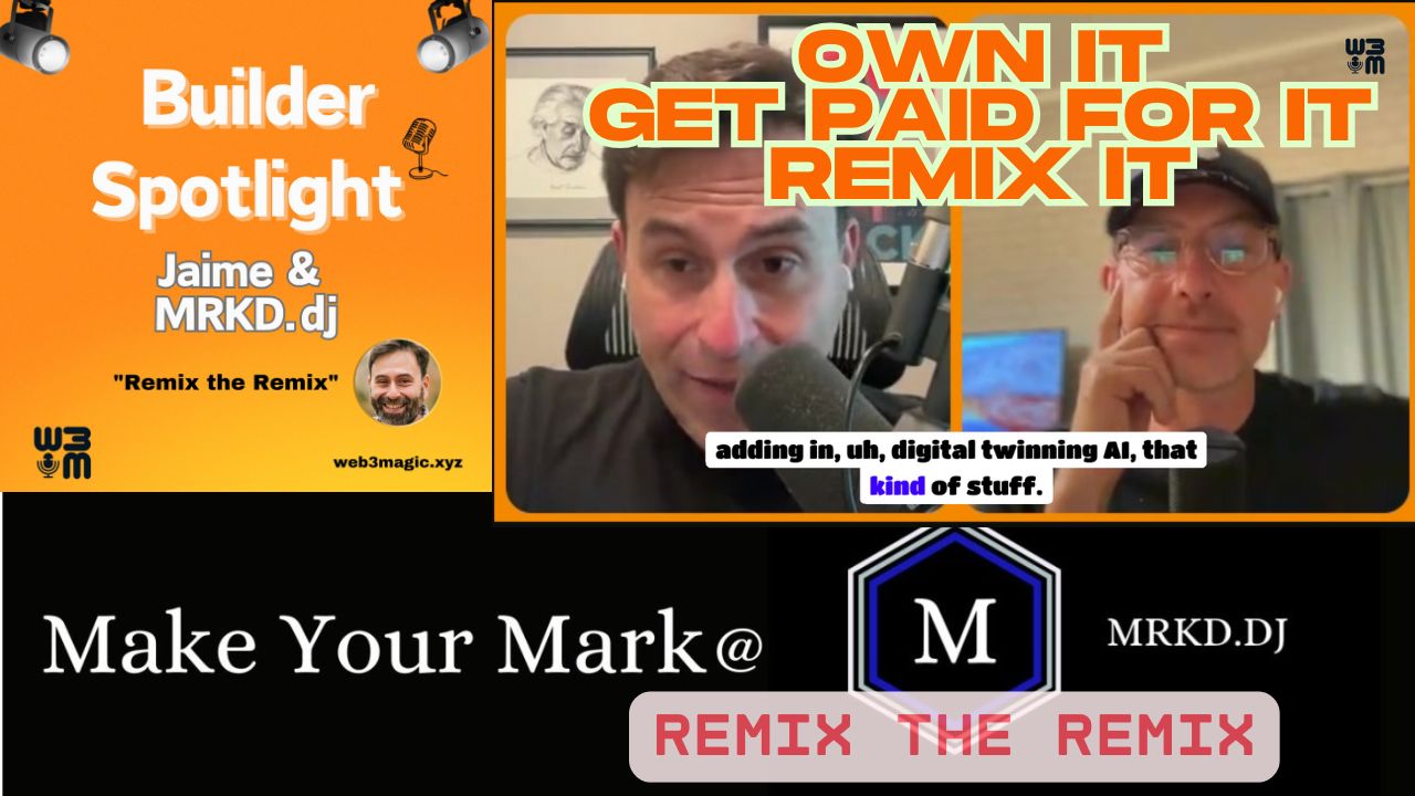 Remix the Remix: How MRKD.dj Is Rewiring Music Ownership and IP for Web3 enabled World coverart
