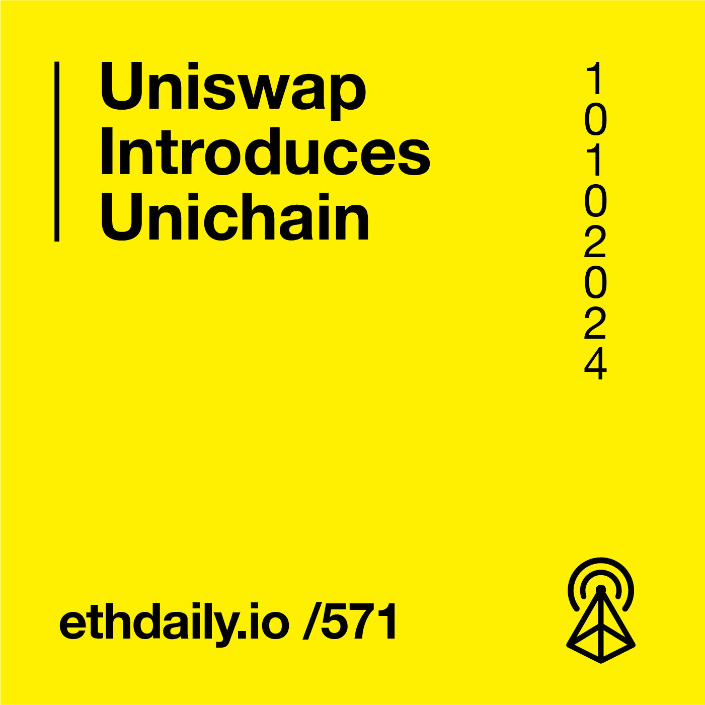 Uniswap Introduces Unichain coverart