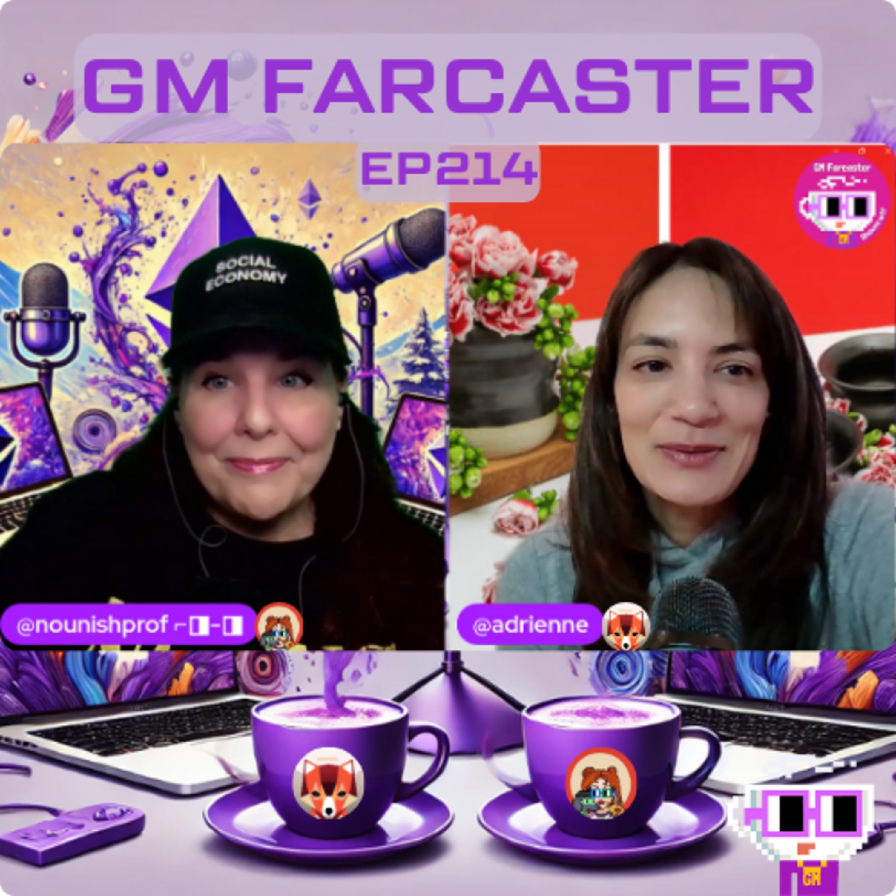 GM Farcaster ep214 Wednesday February 12, 2025 coverart
