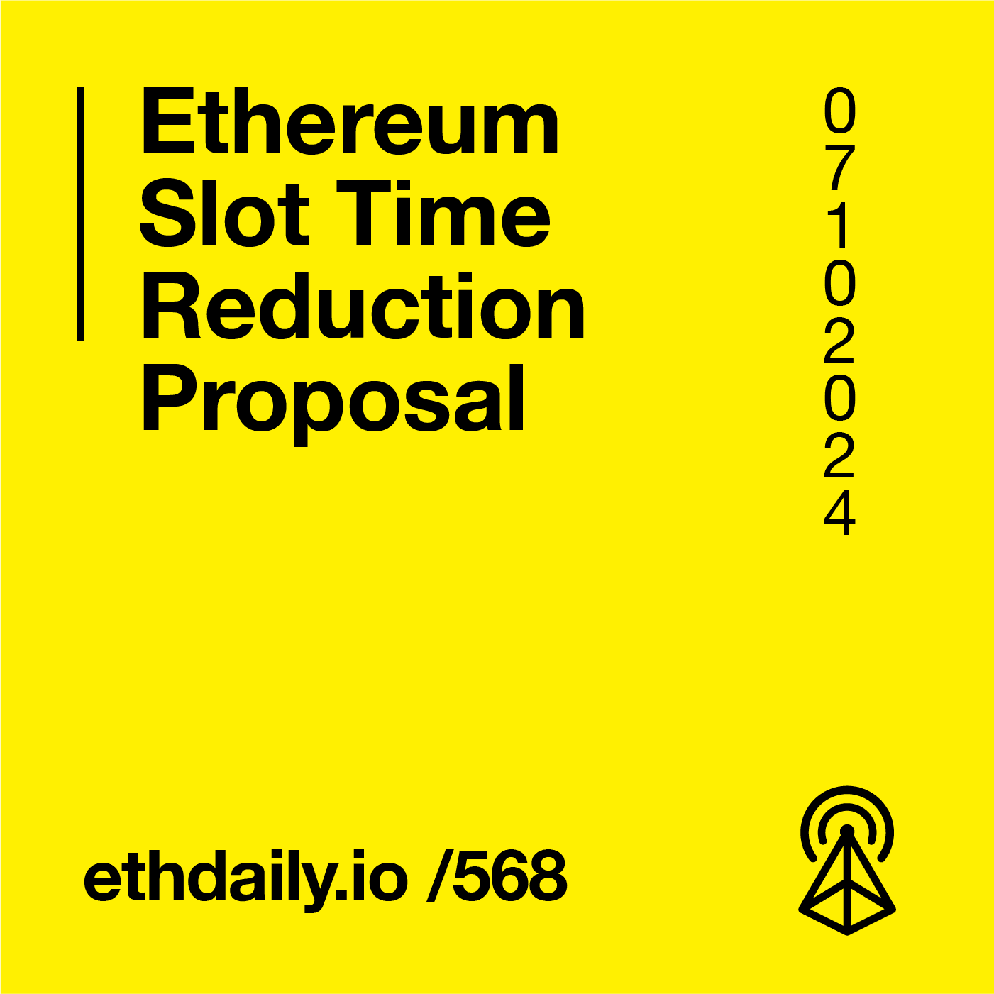 Ethereum Slot Time Reduction Proposal coverart