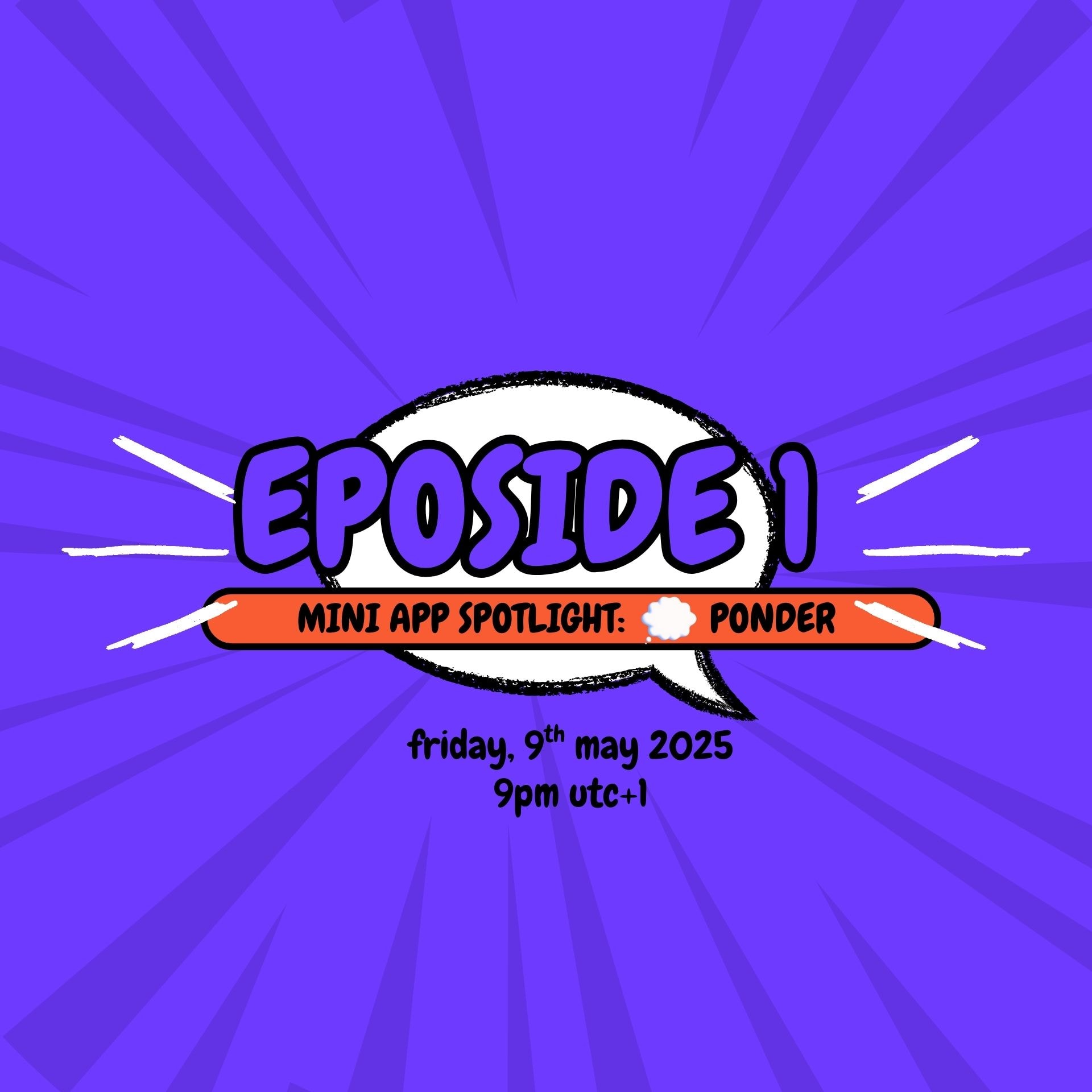 what we think of the viral mini app "ponder" on farcaster coverart