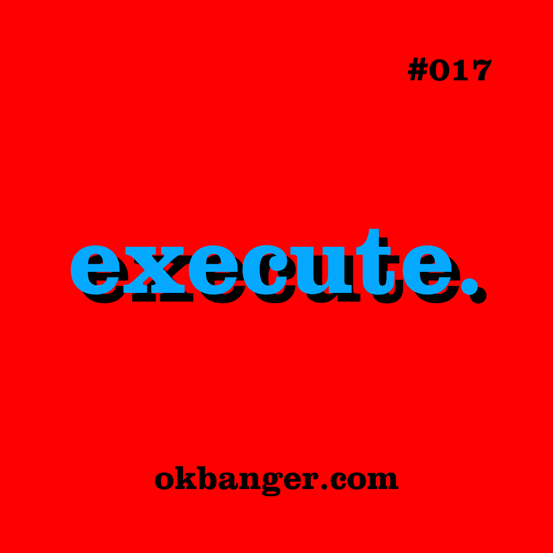 017 - execute. coverart