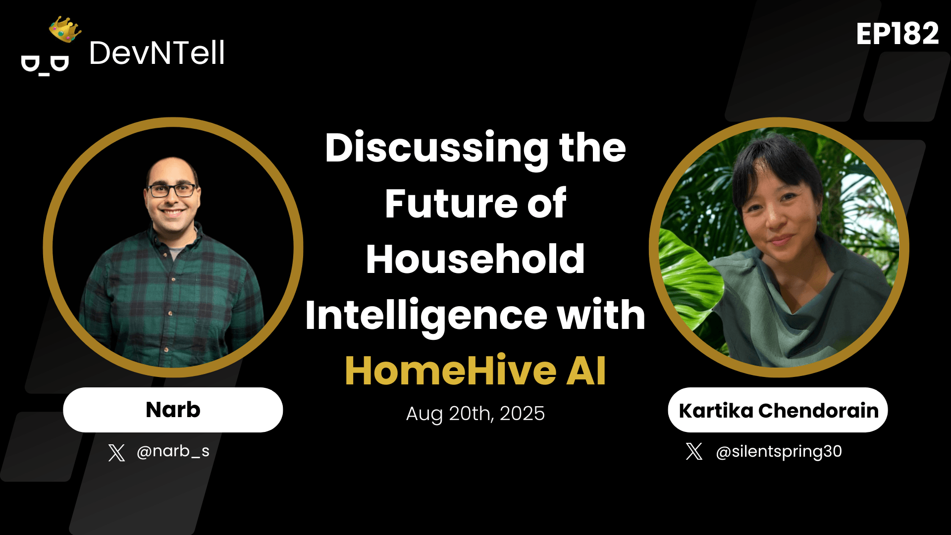 DevNTell - Discussing the future of Household Intelligence with HomeHive AI feat: founder Kartika Chendorain coverart