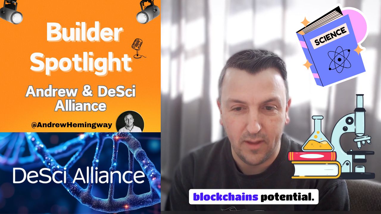 Is DeSci the biggest scientific shift since the internet with Andrew Hemingway coverart