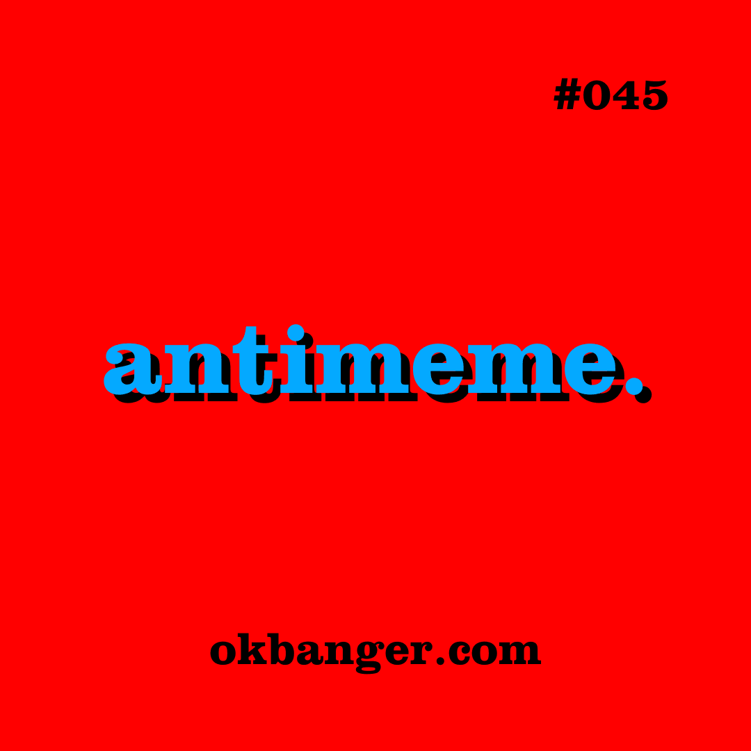 045 - antimeme. coverart