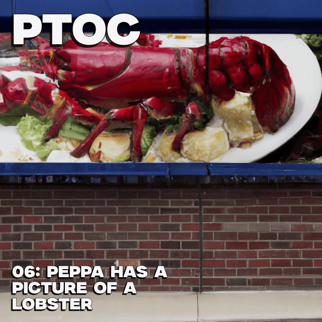 Peppa Has a Picture of a Lobster coverart