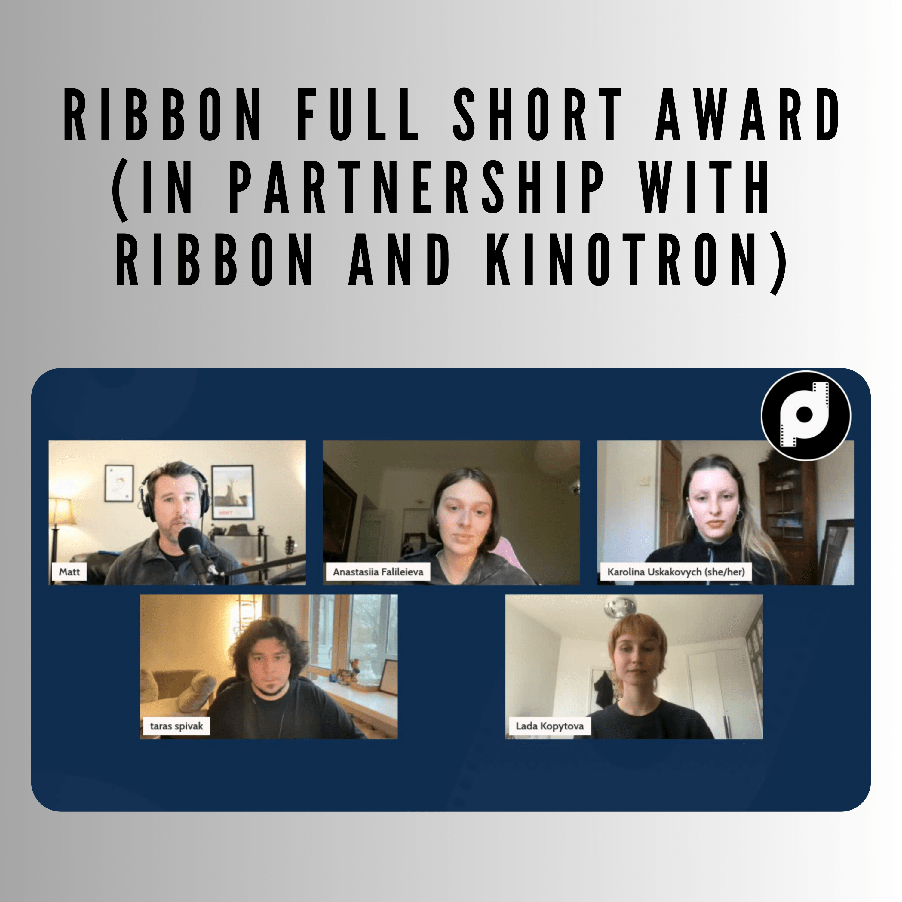 Ribbon Full Short Award (in partnership with Ribbon and Kinotron) coverart