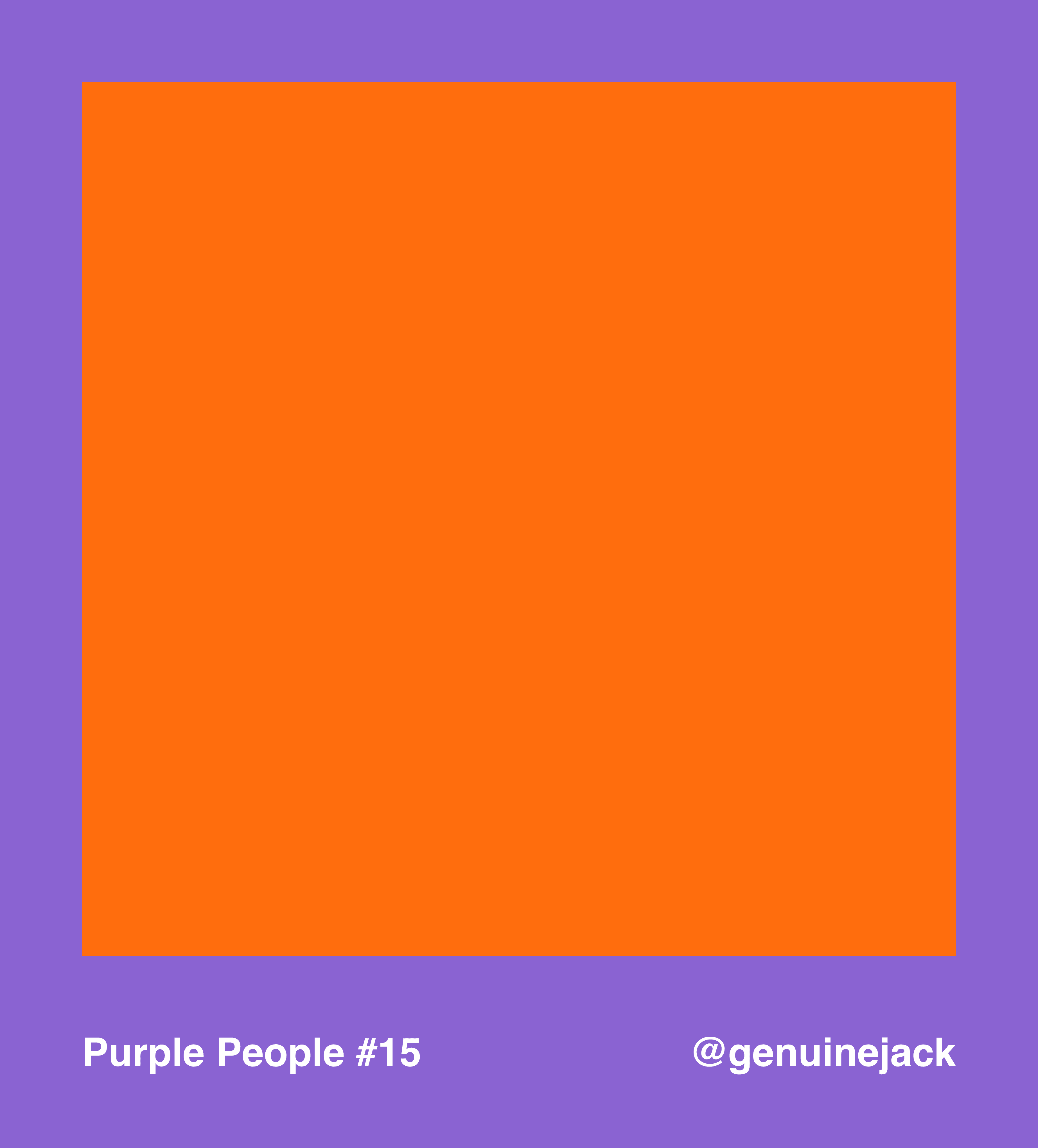 #15 - @genuinejack coverart