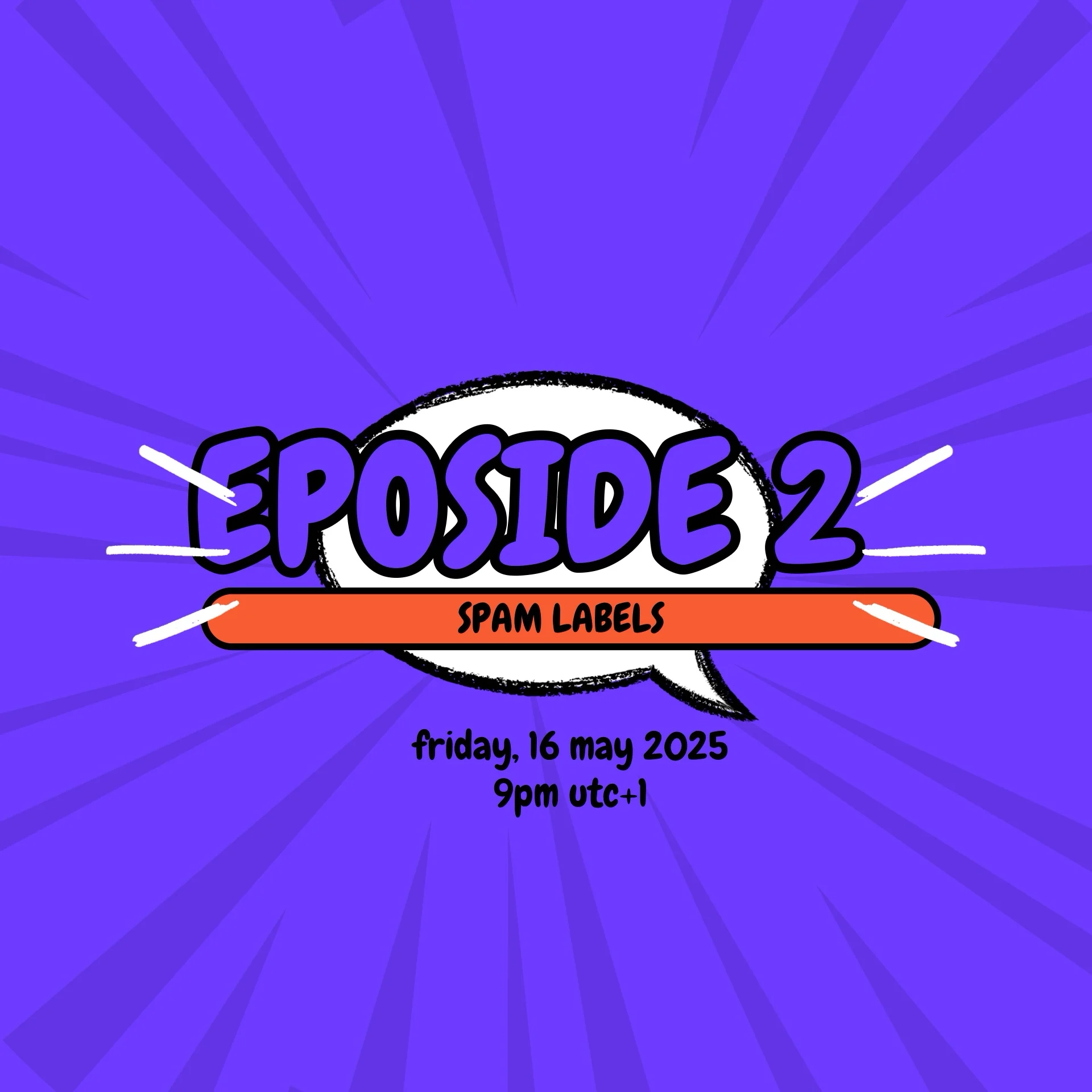 why do you have the spam label coverart