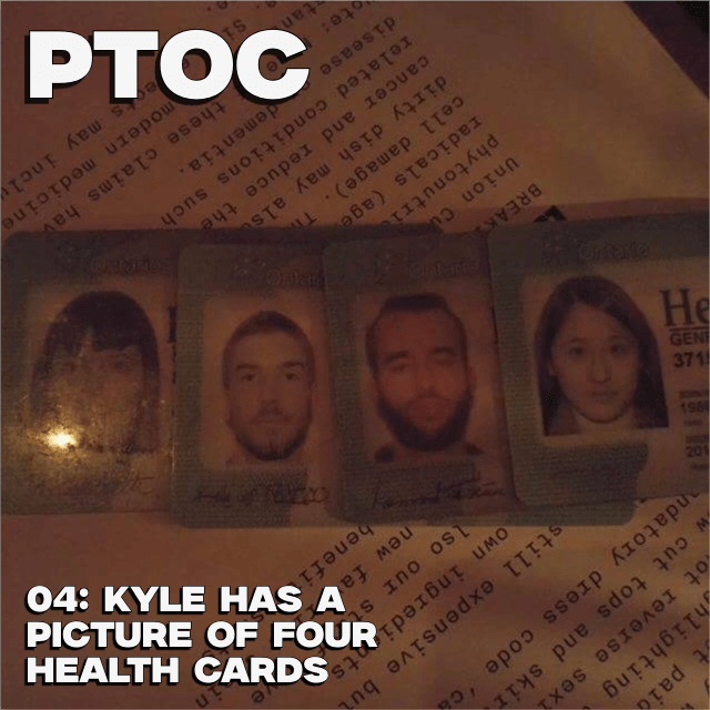 Kyle Has a Picture of Four Health Cards coverart