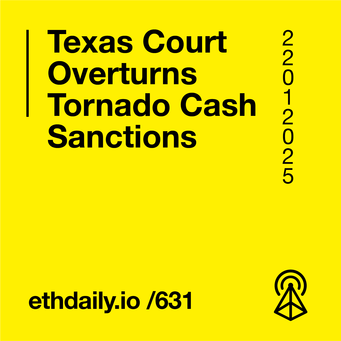 Texas Court Overturns Tornado Cash Sanctions coverart