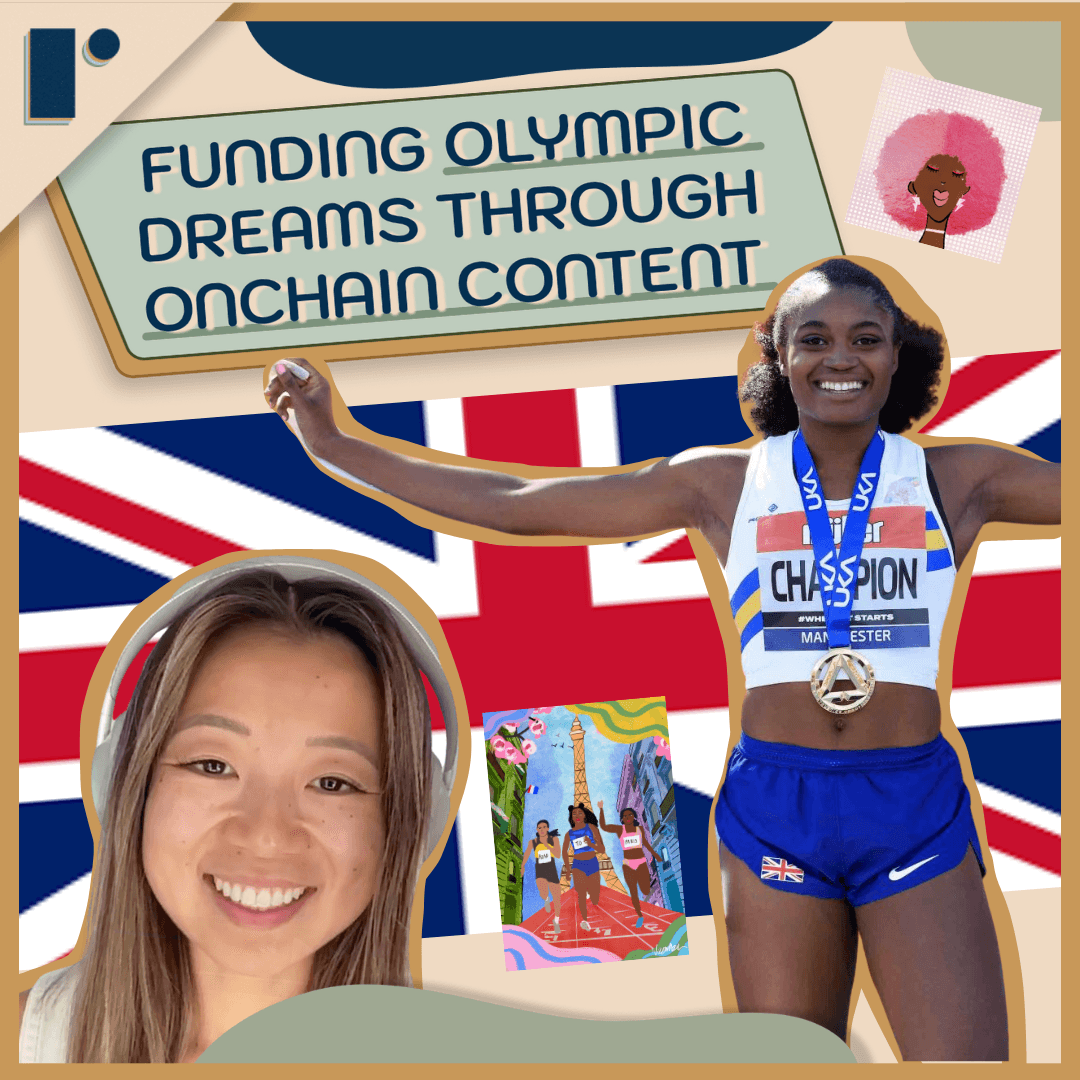 S10 E6 | Funding Olympic Dreams Through Onchain Content w/Naomi Metzger (Afrochicks) coverart