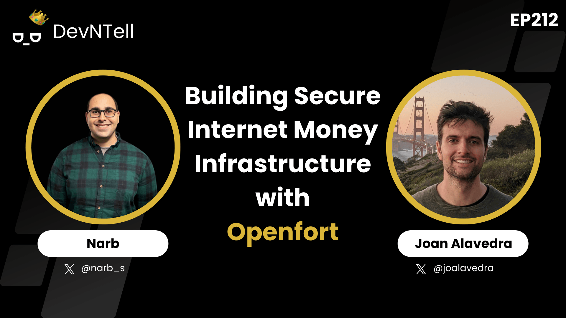 DevNTell - Building Secure Internet Money Infrastructure with Openfort coverart