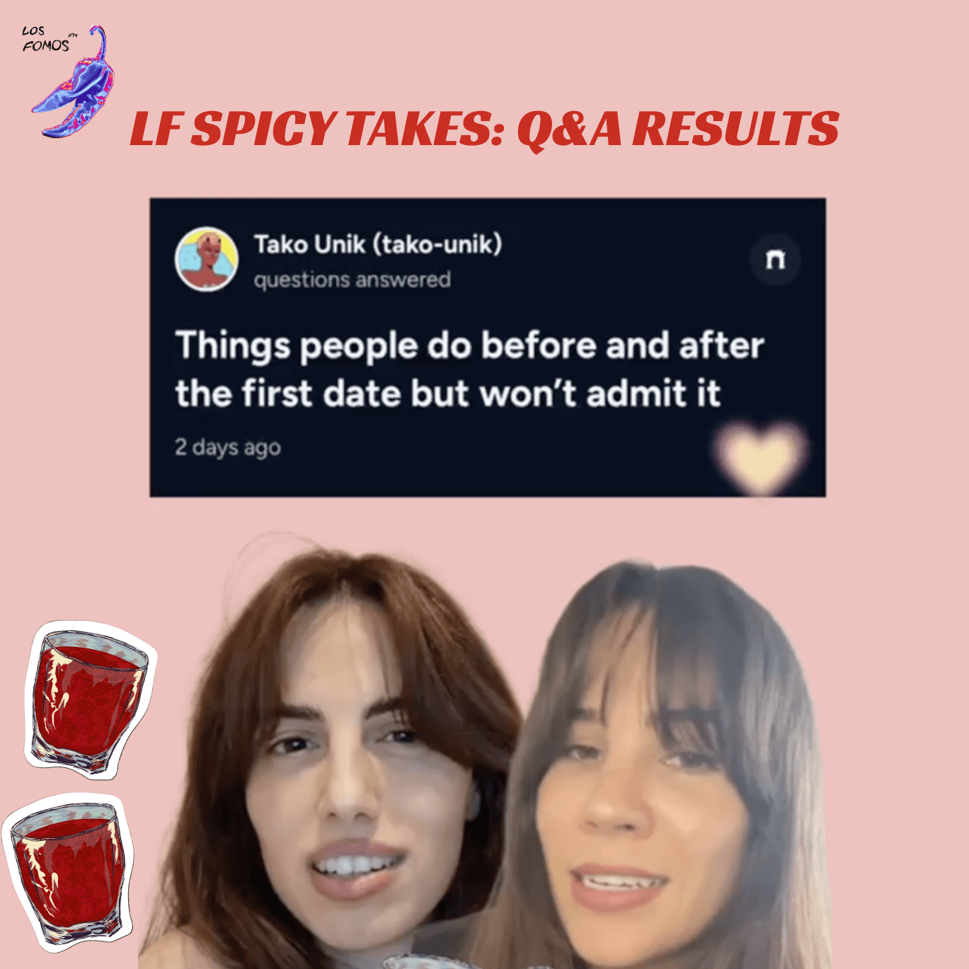 LF spicy takes: first dates - things people do but would never admit coverart