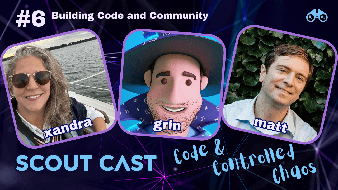 E6 Grin: Building Code & Community coverart