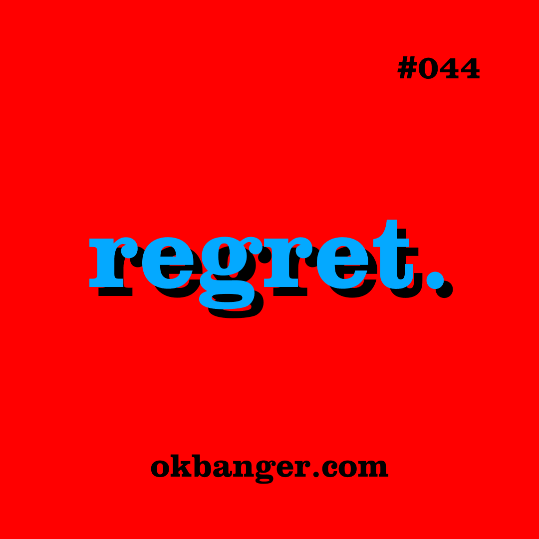 044 - regret. coverart
