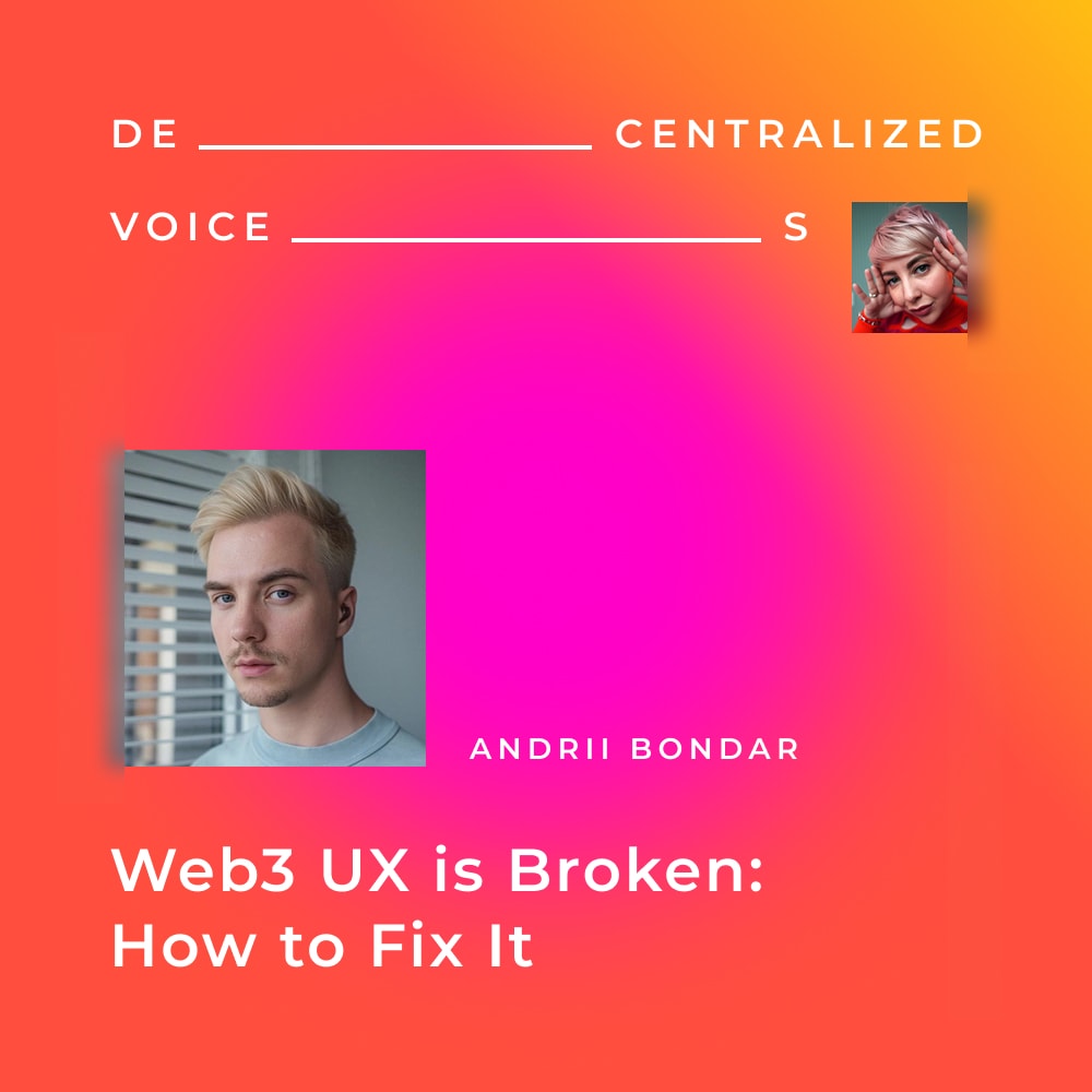 ZKsync Product Designer: Web3 was NOT designed to be simple. How to fix UX? coverart