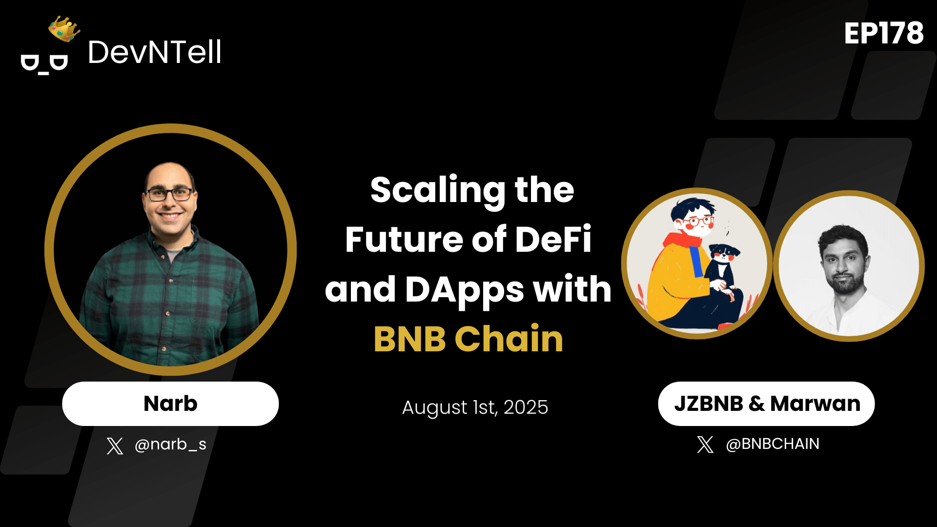 DevNTell - Scaling the Future o DeFi and DApps with BNB Chain coverart