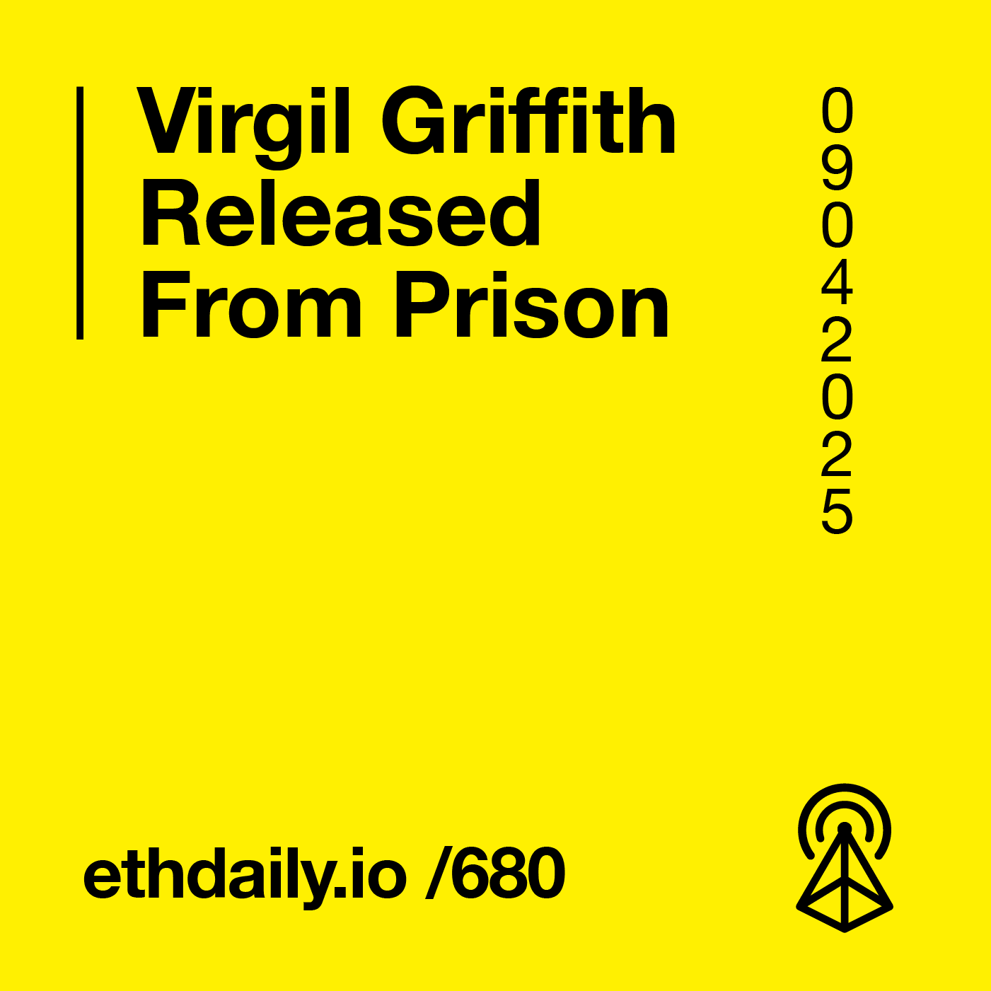 Virgil Griffith Released From Prison coverart