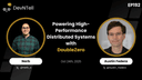 artwork for DevNTell - Powering high-performance distributed systems with DoubleZero ft. Austin Federa
