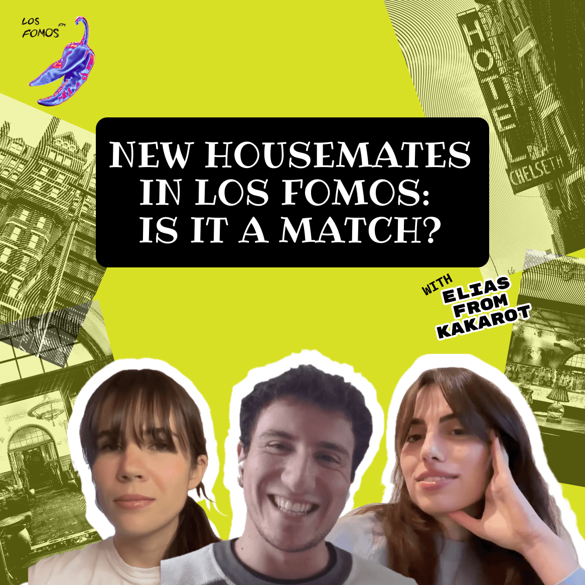 Is it a match? New housemates in LF with Elias Tazartes from Kakarot coverart