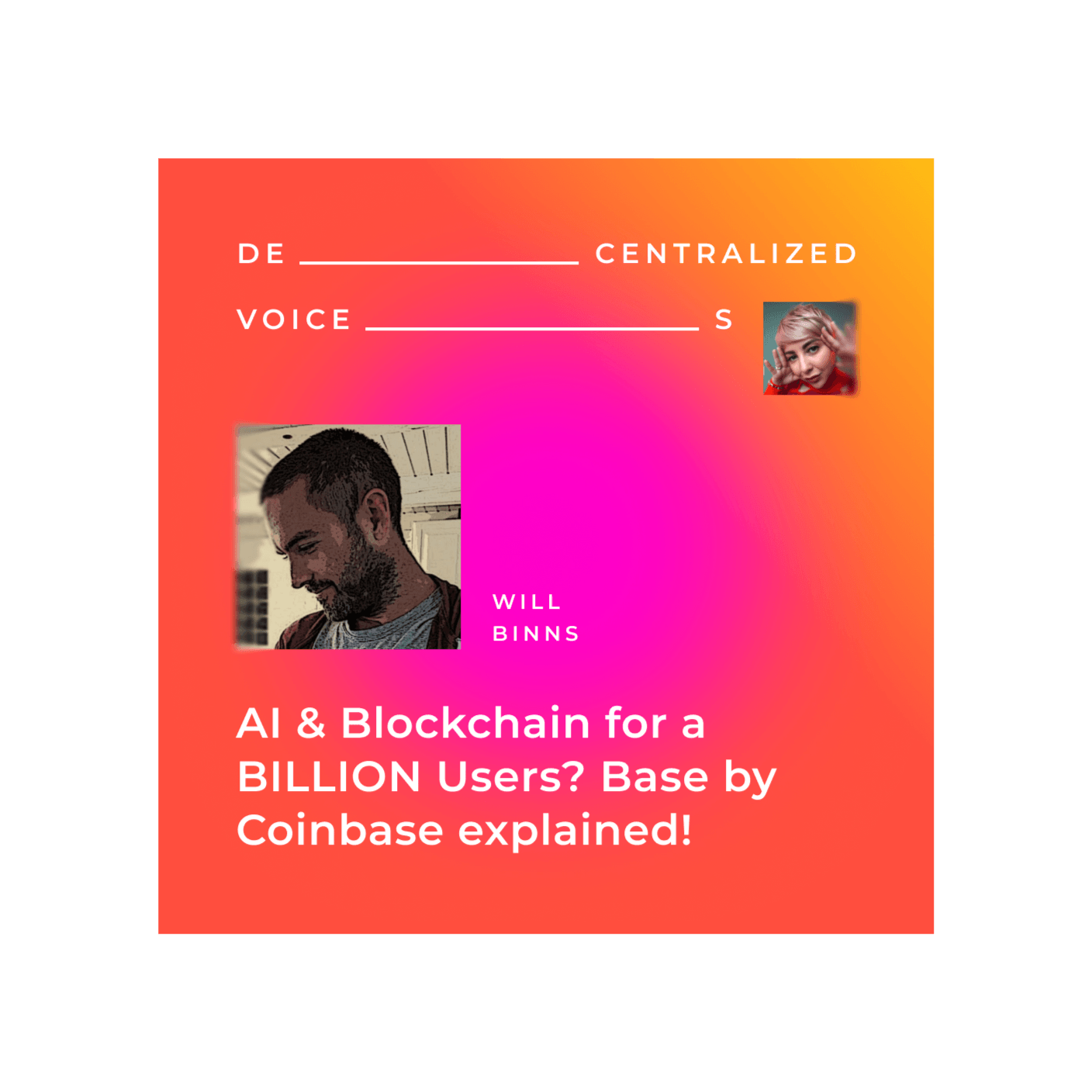 AI & Blockchain for a BILLION Users? Base by Coinbase explained by its Core Contributor coverart