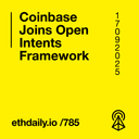 artwork for Coinbase Joins Open Intents Framework