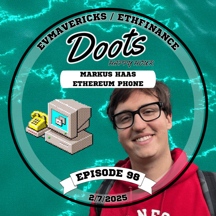 Happy Hour #98 - Markus Haas - ethOS - Feb. 7th 2025 coverart