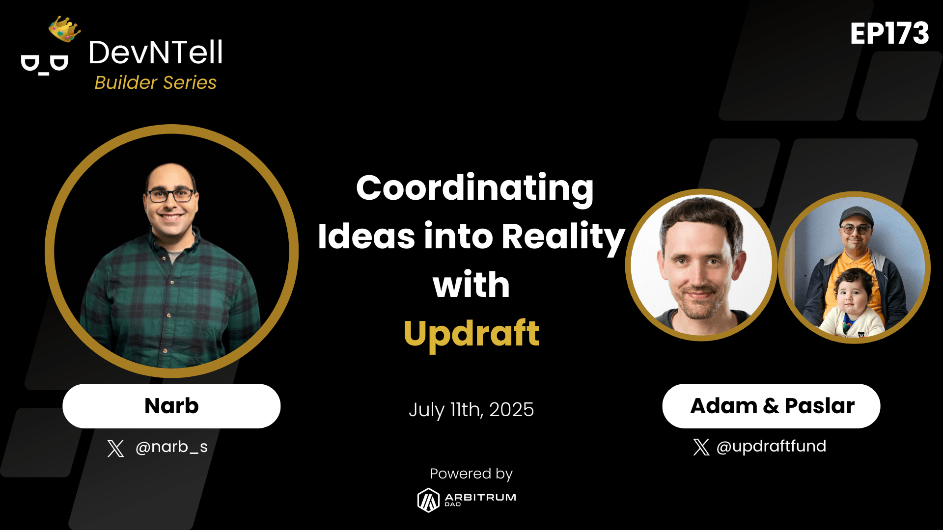 DevNTell Builder Series - Coordinating Ideas into Reality with Updraft coverart