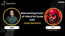 artwork for DevNTell - Reinventing Proof-of-Work for Scale with Quai Network feat. Co-Founder Dr. K