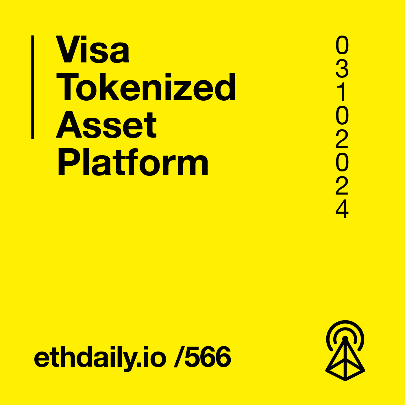 Visa Tokenized Asset Platform coverart