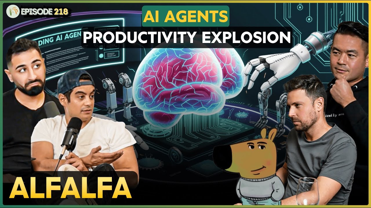 Ep 218 - Trump's Crypto Cabinet + AI Agent Productivity Explosion coverart