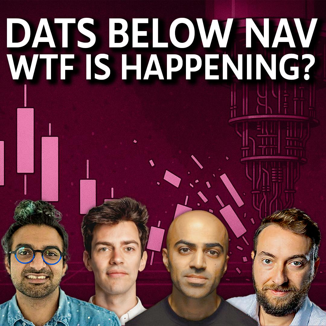 The Chopping Block: DATs Break Below NAV — Consolidation, Buybacks & Quantum Fear coverart