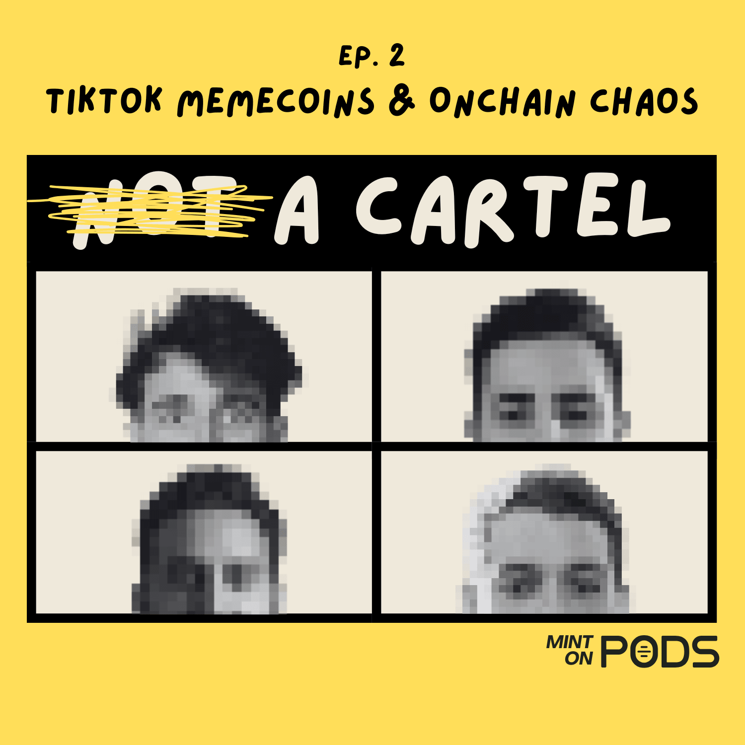 Ep. 2 - TikTok Memecoins & Onchain Chaos coverart