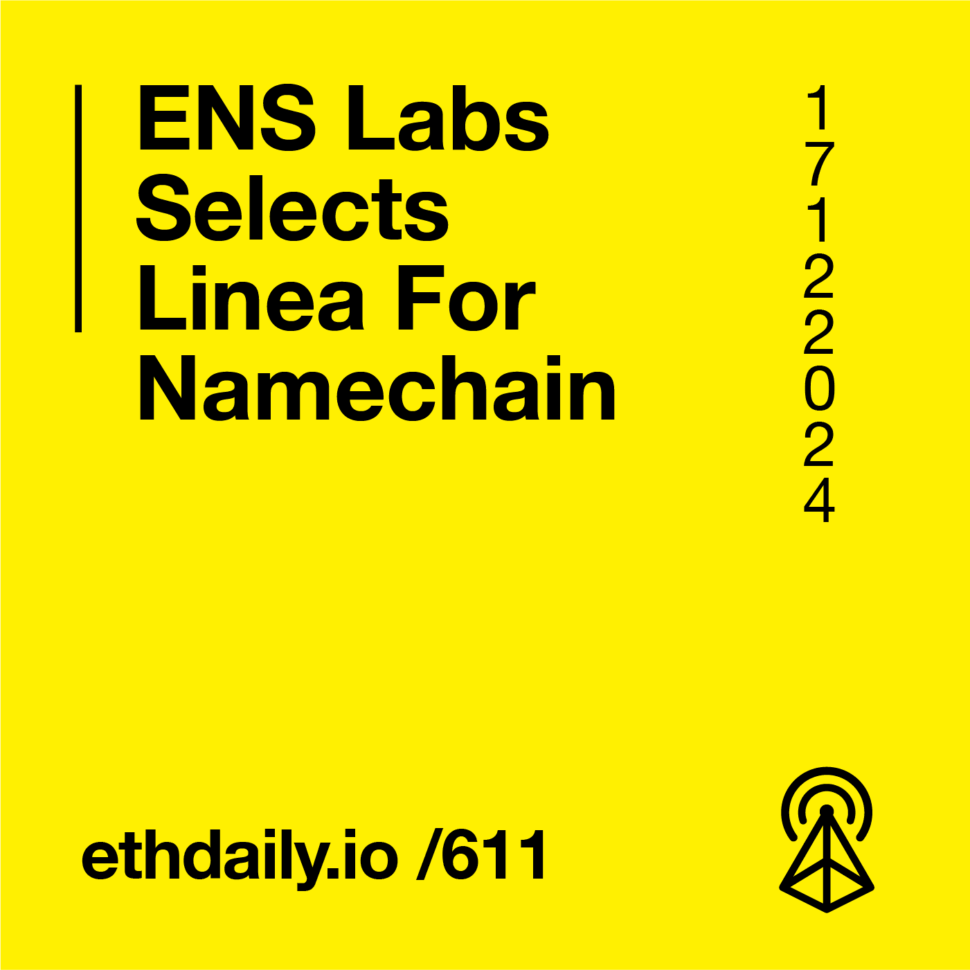ENS Labs Selects Linea For Namechain coverart