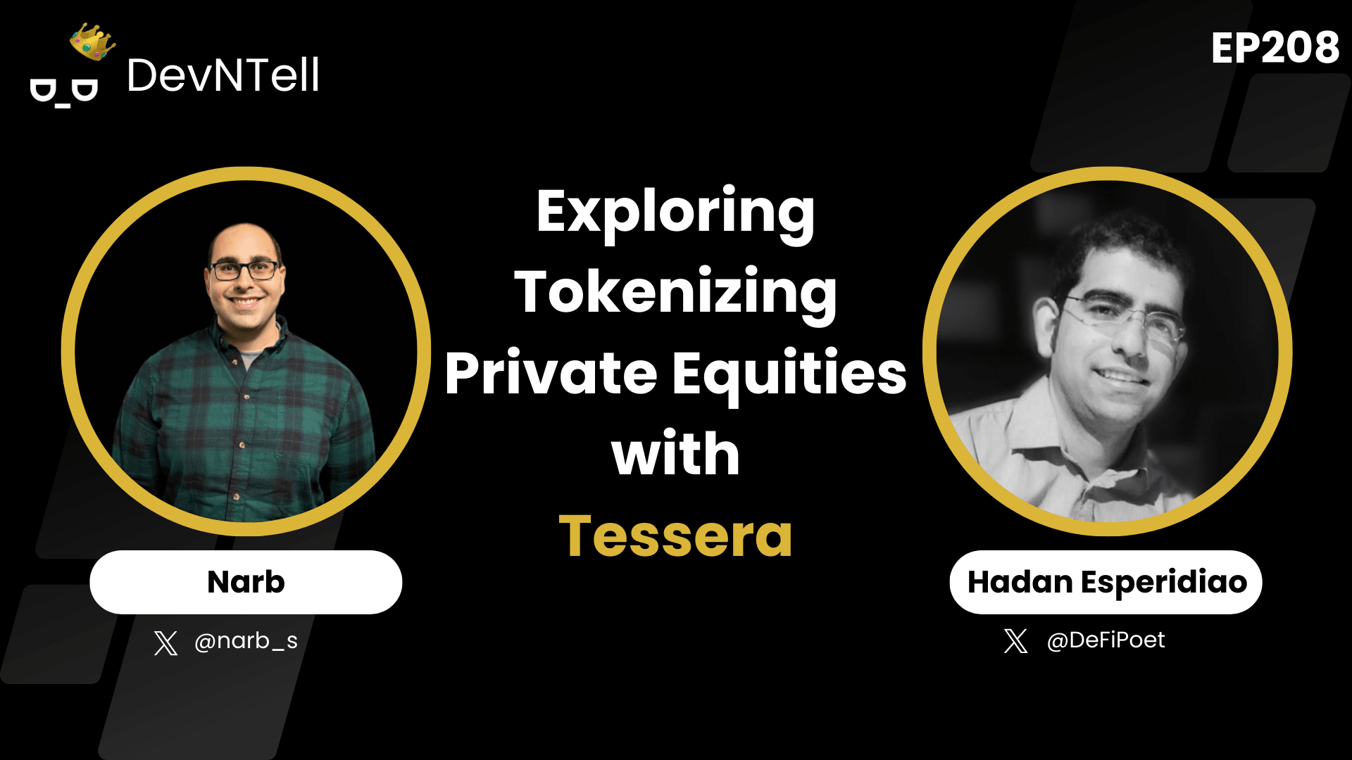 DevNTell - Exploring Tokenizing Private Equities with Tessera coverart