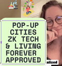 artwork for Pop-Up Cities, ZK Tech & Living Forever — A Web3 Longevity Story with Francesca