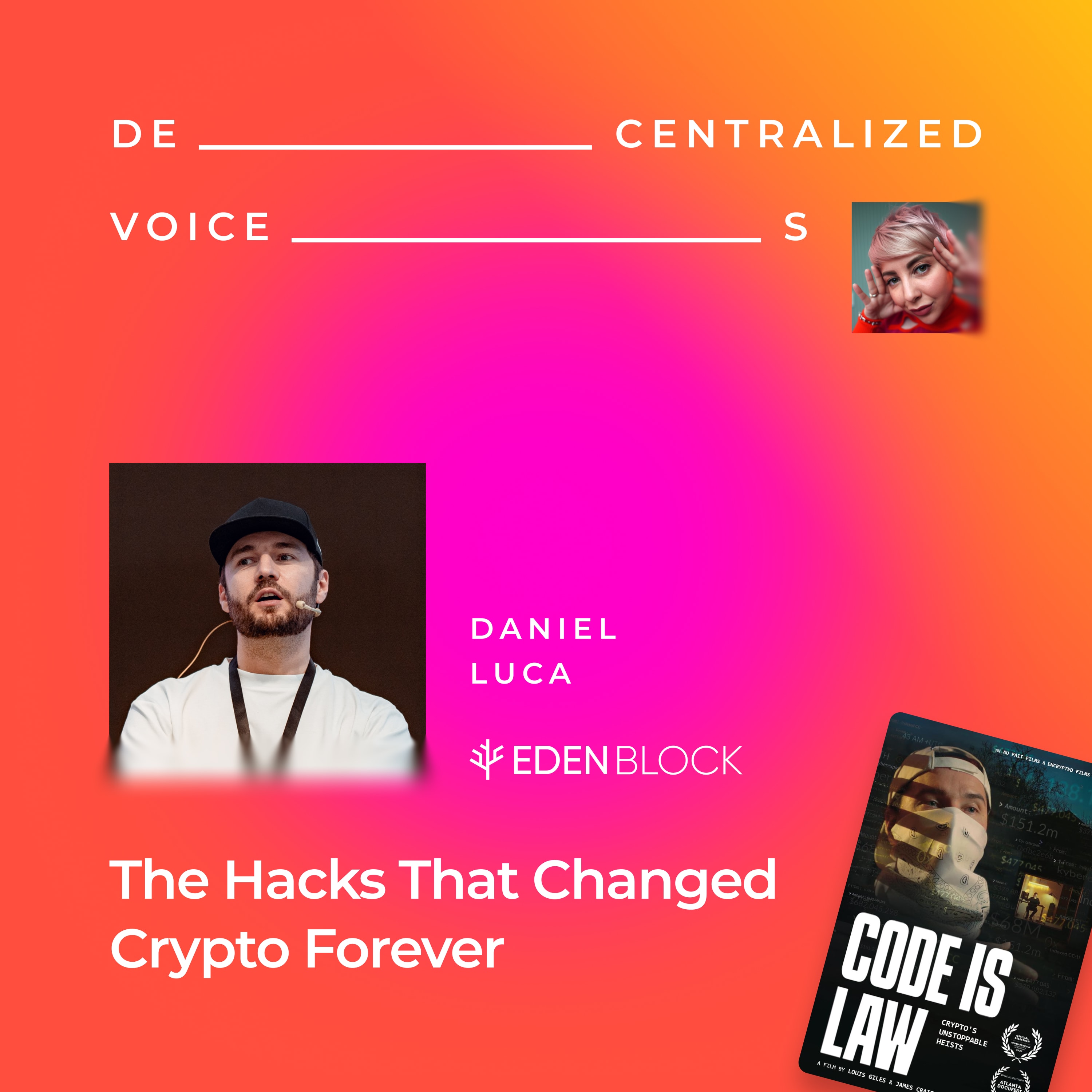Ethereum OG on The Code Is Law Movie, The DAO and Indexed Finance Heists, and Crypto Culture coverart