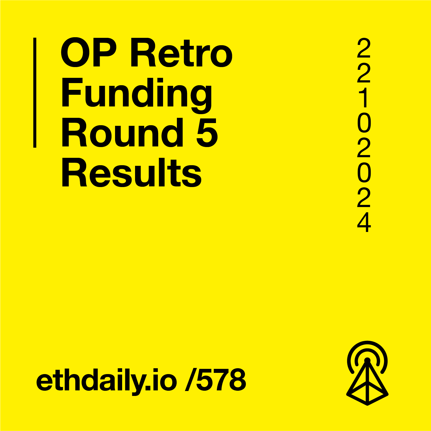 OP Retro Funding Round 5 Results coverart
