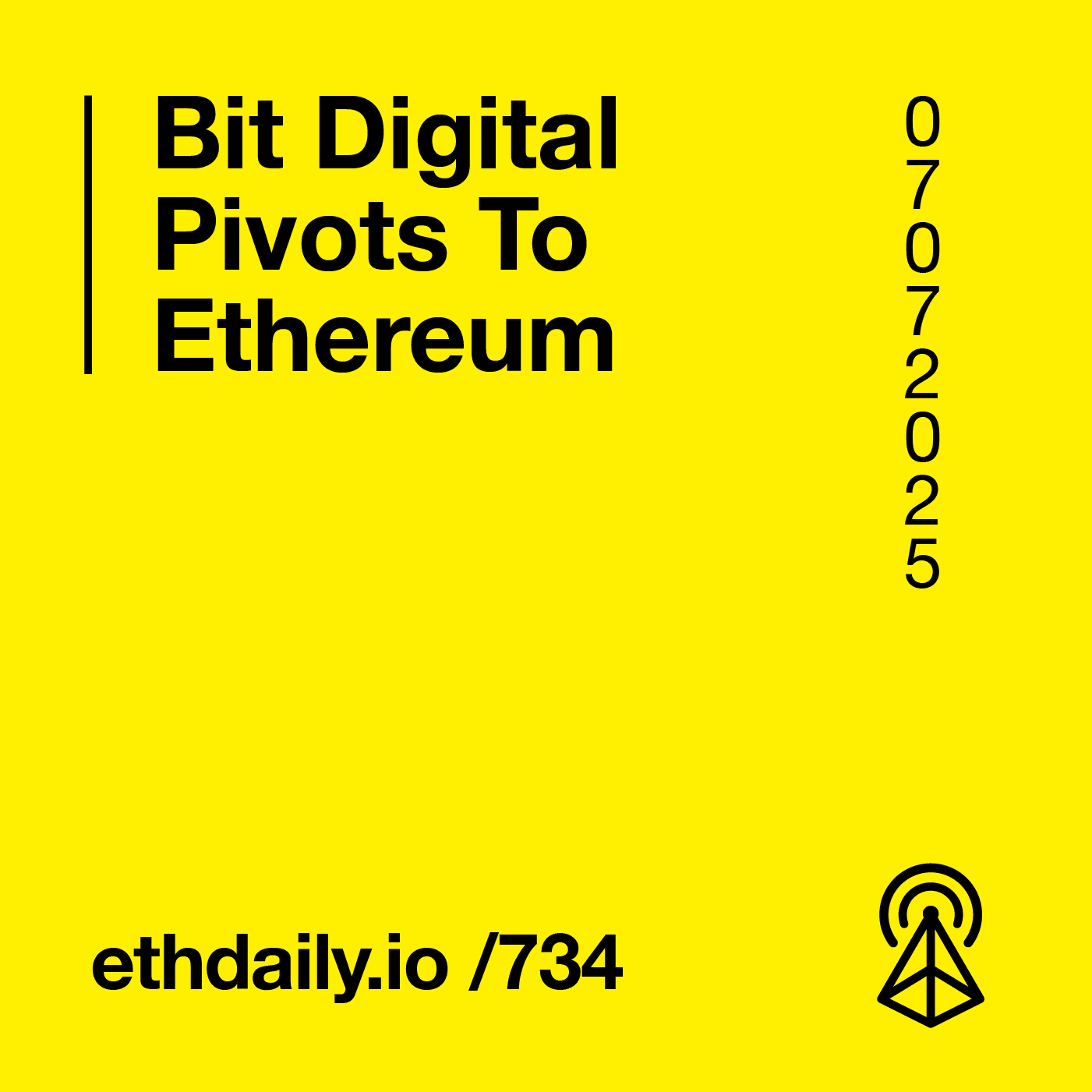 Bit Digital Pivots To Ethereum coverart