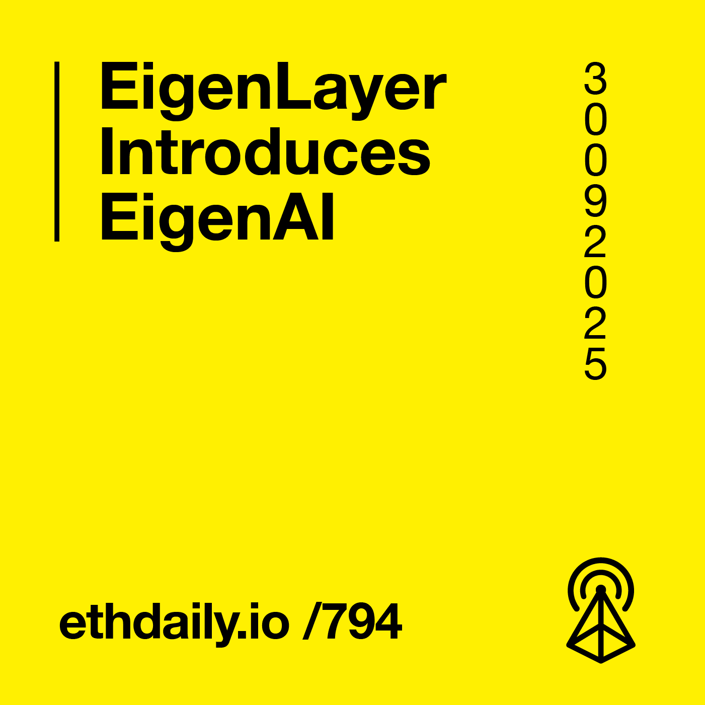 EigenLayer Introduces EigenAI coverart